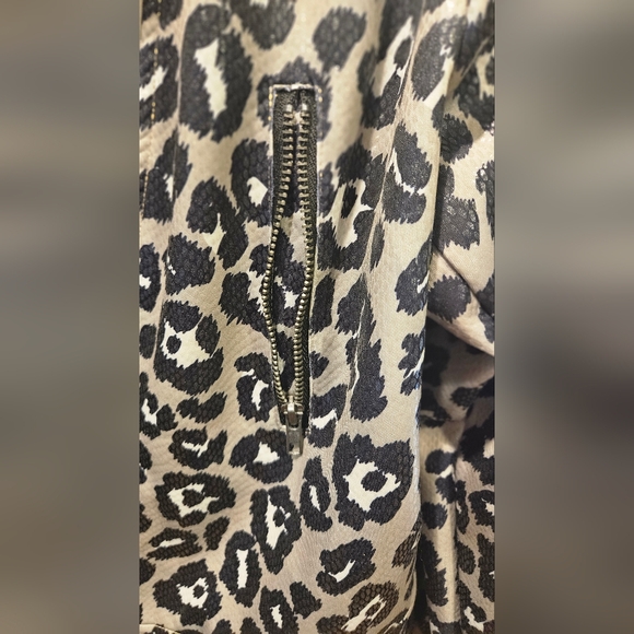 CRAZY TRAIN Leopard Jacket, "Taylor" Faux Leather Jacket - XXL - Picture 12 of 15